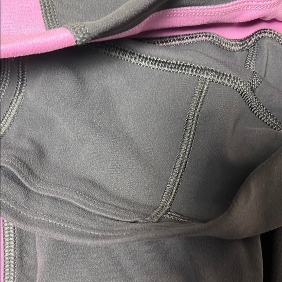 Athleta Leggings Charcoal and Lavender/Pink Size Small - Picture 5 of 5